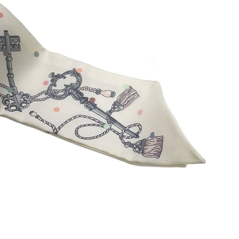 エルメス スカーフ ツイリー レ・クレ・ア・ポア Les Cles a Pois HERMES シルクツイル 2022年春夏