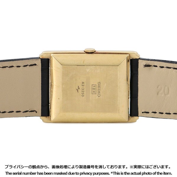 セイコー シャリオ 43-3250 SEIKO アンティーク 腕時計 クォーツ 白文字盤