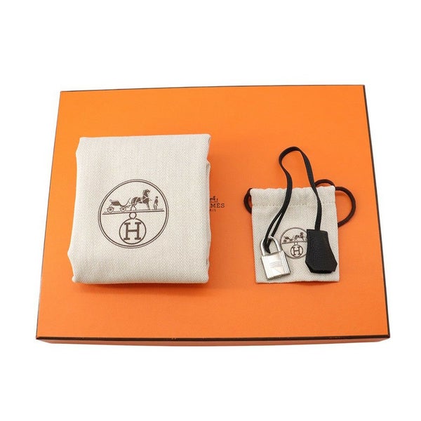 エルメス ボディバッグ ケリー アッカドPM ブラック/シルバー金具 トゴ B刻印 メンズ 黒