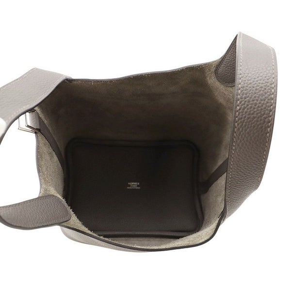 エルメス ハンドバッグ ピコタンロックPM エタン/シルバー金具 トリヨンクレマンス U刻印