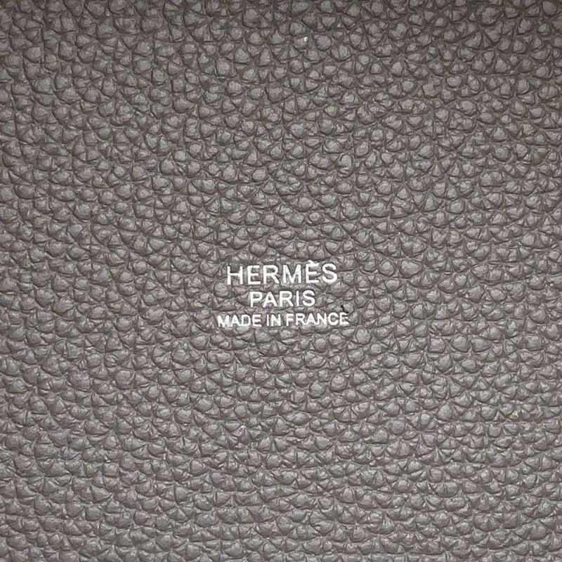 エルメス ハンドバッグ ピコタンロックPM エタン/シルバー金具 トリヨンクレマンス U刻印