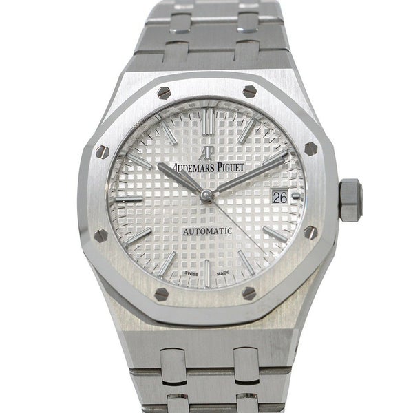オーデマピゲ ロイヤルオーク オートマティック 15450ST.OO.1256ST.01.A AUDEMARS PIGUET 腕時計 シルバー文字盤