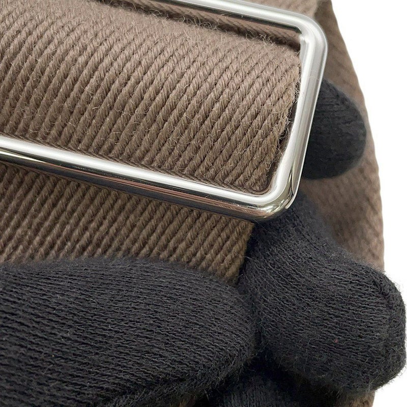 エルメス ショルダーバッグ ヴィドポッシュ エトゥープ/シルバー金具 トゴ W刻印 HERMES バッグ