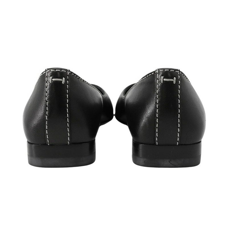 エルメス バレエシューズ リズ ナッパレザー レディースサイズ35 HERMES 黒