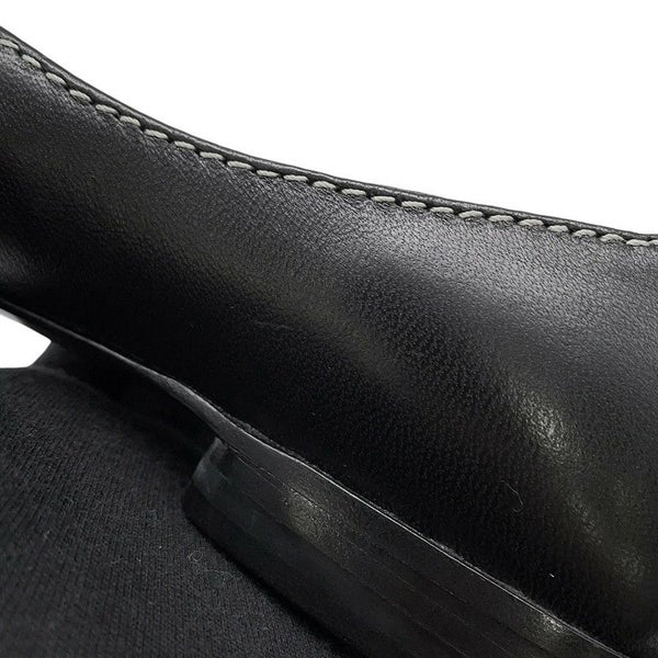 エルメス バレエシューズ リズ ナッパレザー レディースサイズ35 HERMES 黒