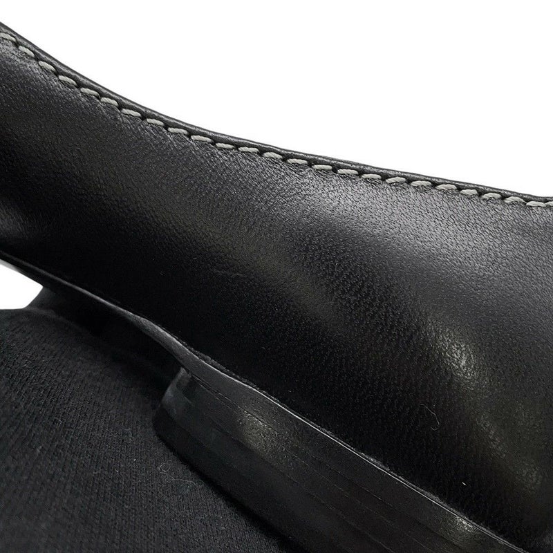 エルメス バレエシューズ リズ ナッパレザー レディースサイズ35 HERMES 黒