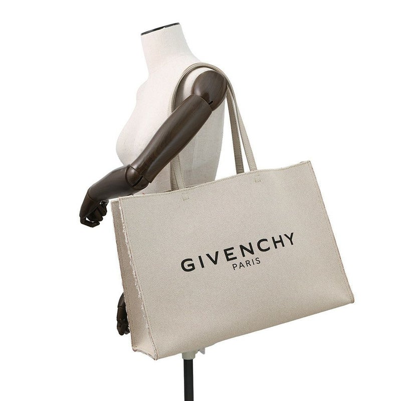 ジバンシー トートバッグ ロゴ ラージ キャンバス BB50U5B1TS257 GIVENCHY