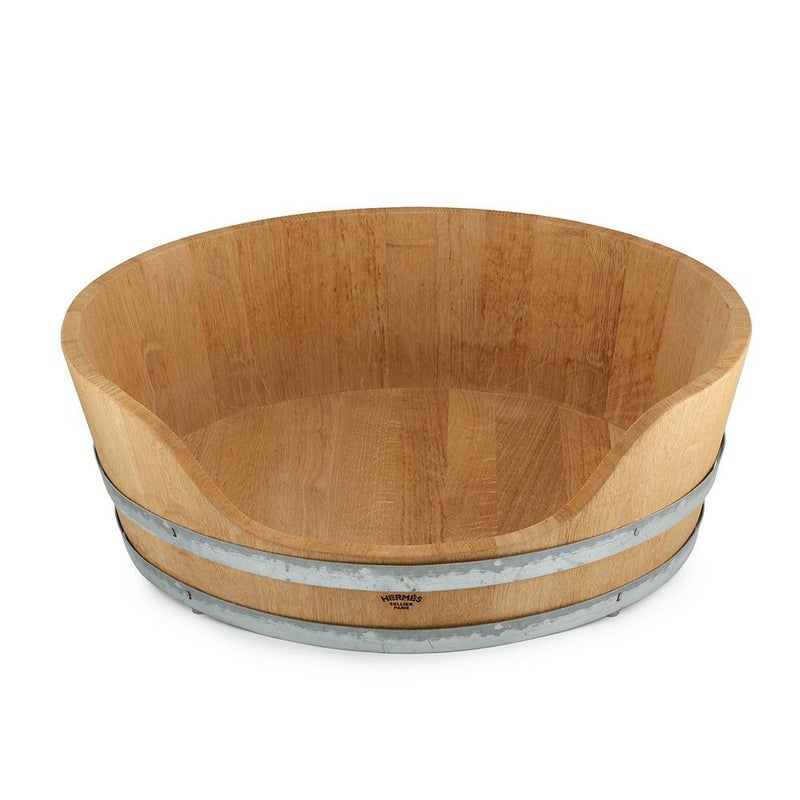 エルメス ペットベッド 犬用バスケットMM ナチュラル/フー HERMES ペット用品