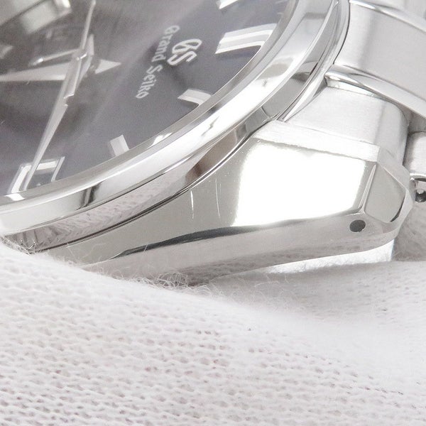 セイコー グランドセイコー スプリングドライブ デイト SBGA375 SEIKO 腕時計 ネイビー文字盤