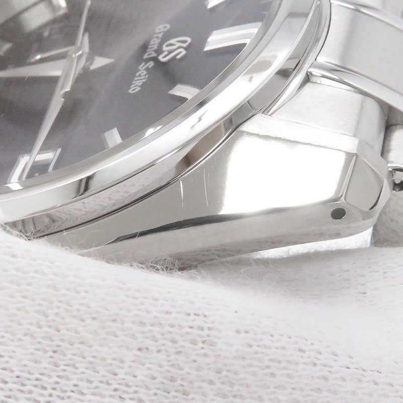 セイコー グランドセイコー スプリングドライブ デイト SBGA375 SEIKO 腕時計 ネイビー文字盤