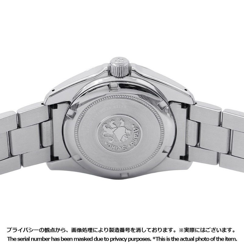 セイコー グランドセイコー メカニカル GMT マスターショップ限定 SBGM001 SEIKO 腕時計 黒文字盤