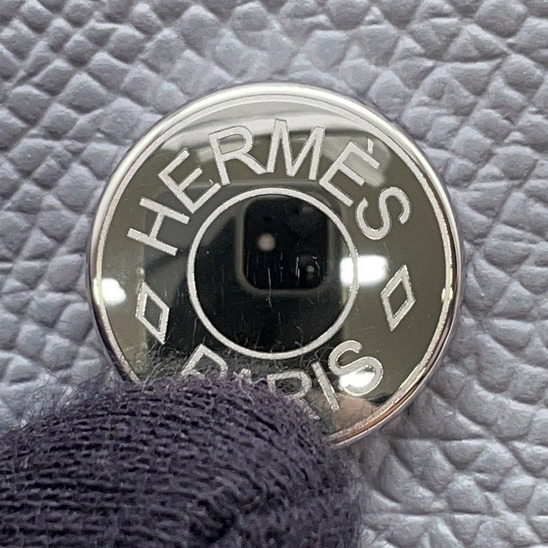 エルメス ショルダーウォレット ナップ トゥーゴー グリパンタン/シルバー金具 エプソン K刻印 財布