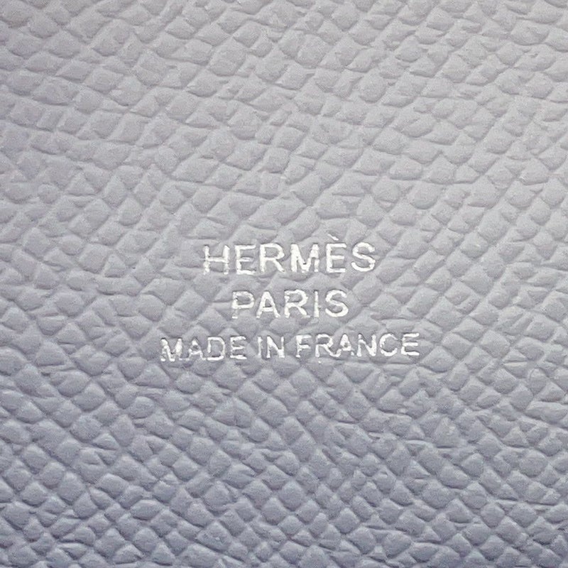 エルメス ショルダーウォレット ナップ トゥーゴー グリパンタン/シルバー金具 エプソン K刻印 財布