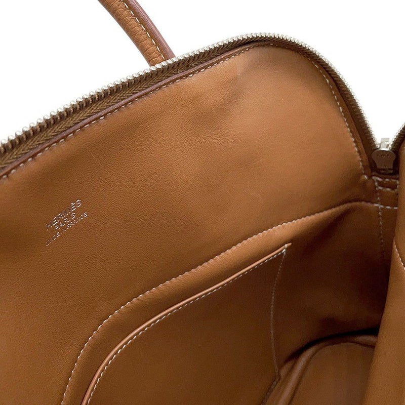 エルメス ハンドバッグ ボリード31 ゴールド/シルバー金具 トリヨンクレマンス A刻印 2wayショルダー