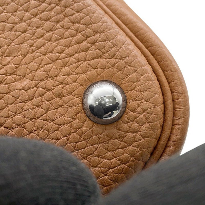 エルメス ハンドバッグ ボリード31 ゴールド/シルバー金具 トリヨンクレマンス A刻印 2wayショルダー