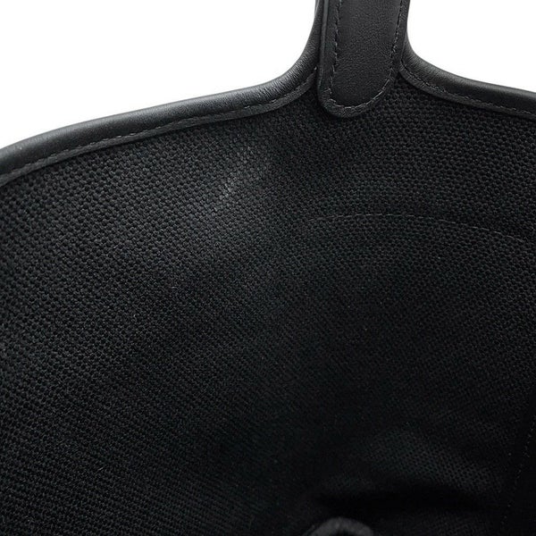 エルメス ハンドバッグ ピコタンロックPM カーゴ ブラック/シルバー金具 トワルゴエラン/スイフト W刻印 黒