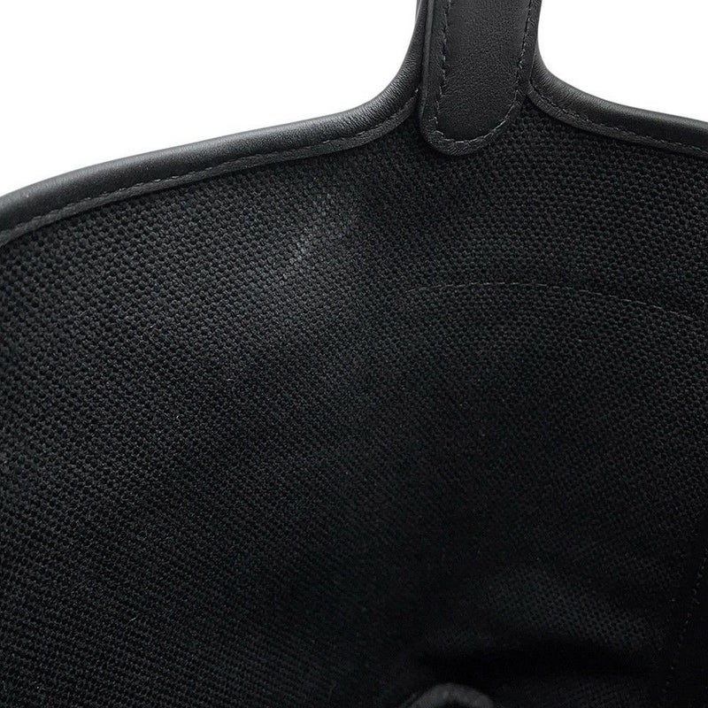 エルメス ハンドバッグ ピコタンロックPM カーゴ ブラック/シルバー金具 トワルゴエラン/スイフト W刻印 黒