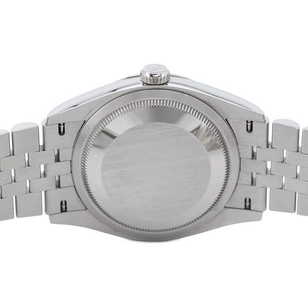 ロレックス デイトジャスト36 SS/K18WG ランダムシリアル ルーレット 126234 ROLEX 腕時計 ブライトブルー文字盤