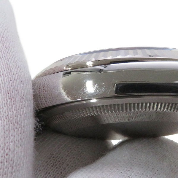 ロレックス デイトジャスト36 SS/K18WG ランダムシリアル ルーレット 126234 ROLEX 腕時計 ブライトブルー文字盤