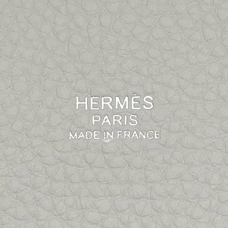 エルメス ハンドバッグ ピコタンロックMM パールグレー/シルバー金具 トリヨンクレマンス W刻印