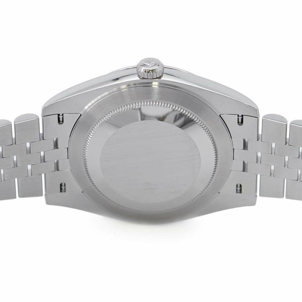 ロレックス デイトジャスト41 SS/K18WGホワイトゴールド ランダムシリアル ルーレット 126334 スレート文字盤