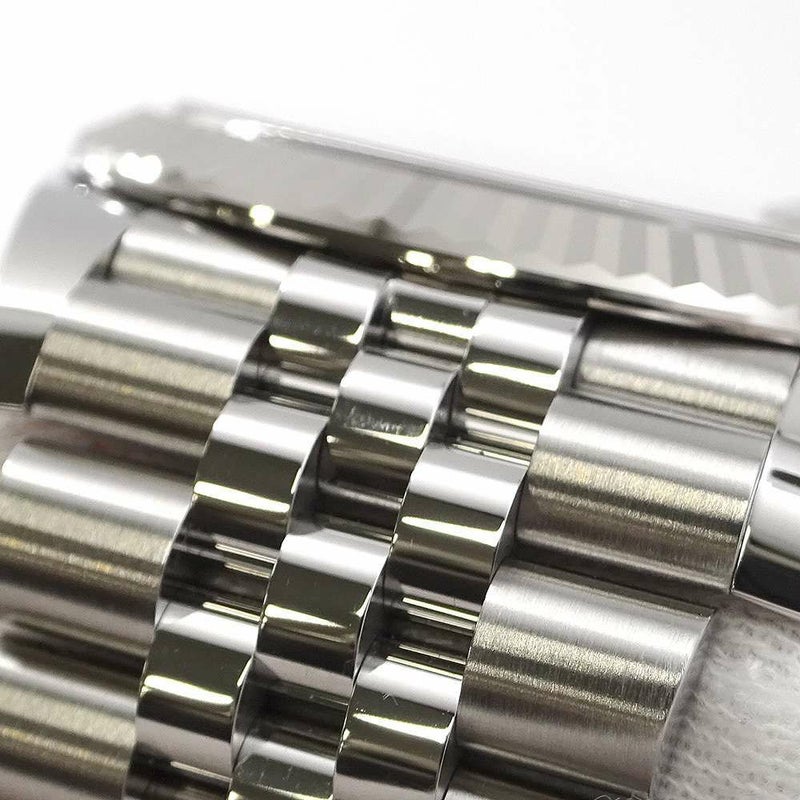 ロレックス デイトジャスト41 SS/K18WGホワイトゴールド ランダムシリアル ルーレット 126334 スレート文字盤