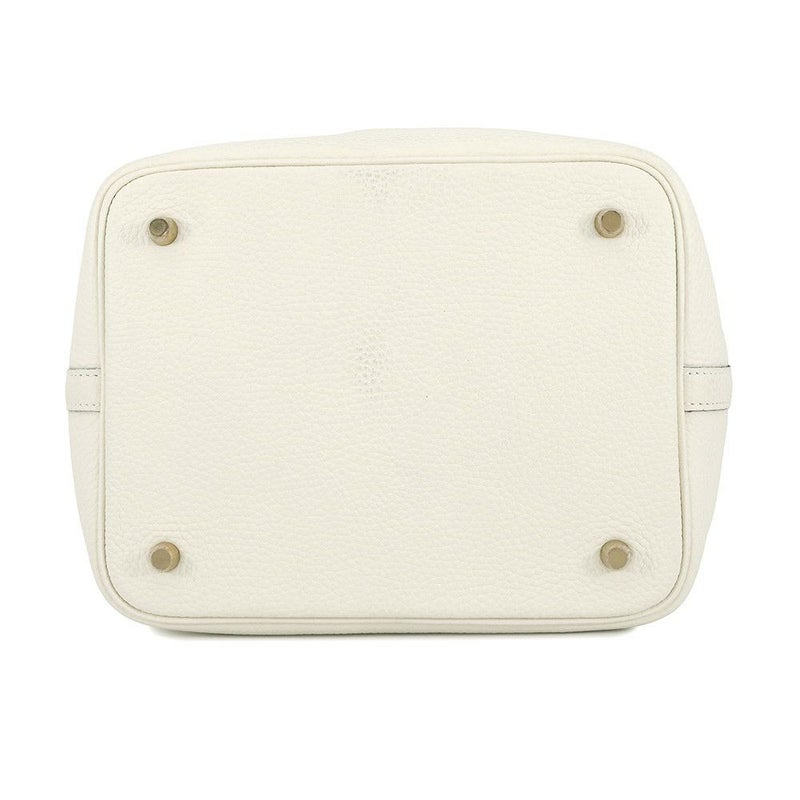 エルメス ハンドバッグ ピコタンロックMM ナタ/ゴールド金具 トリヨンクレマンス B刻印