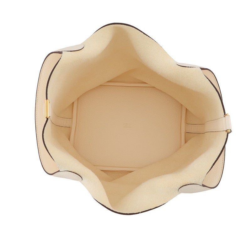 エルメス ハンドバッグ ピコタンロックMM ナタ/ゴールド金具 トリヨンクレマンス B刻印