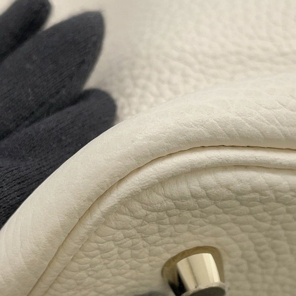 エルメス ハンドバッグ ピコタンロックMM ナタ/ゴールド金具 トリヨンクレマンス B刻印