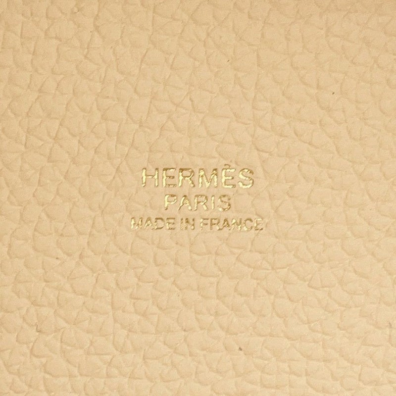 エルメス ハンドバッグ ピコタンロックMM ナタ/ゴールド金具 トリヨンクレマンス B刻印