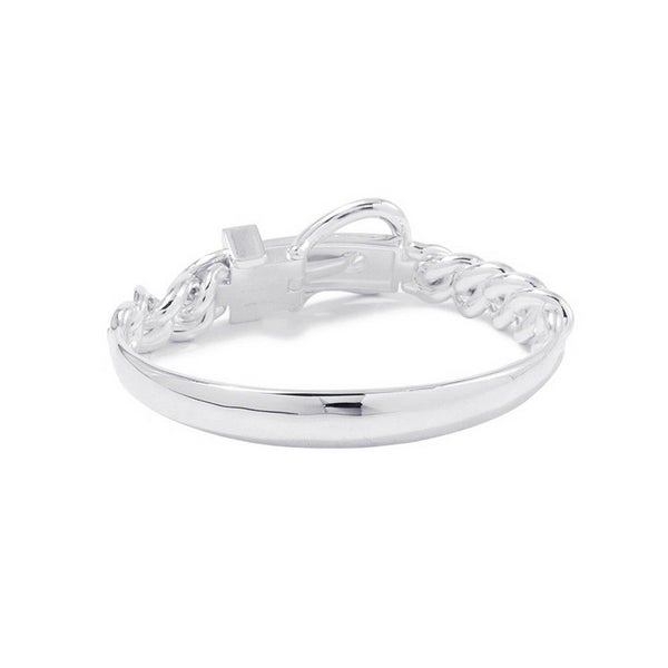 エルメス ブレスレット ブックルセリエ・アンフレクシブル SV925シルバー サイズ17 HERMES ジュエリー