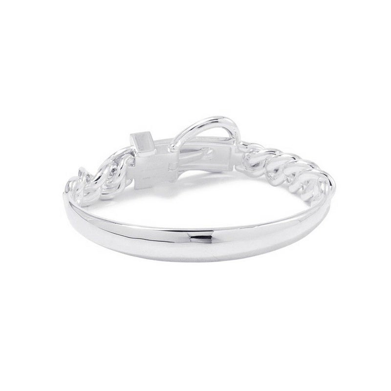 エルメス ブレスレット ブックルセリエ・アンフレクシブル SV925シルバー サイズ17 HERMES ジュエリー