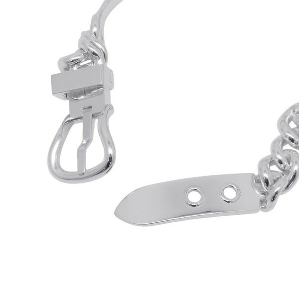 エルメス ブレスレット ブックルセリエ・アンフレクシブル SV925シルバー サイズ17 HERMES ジュエリー