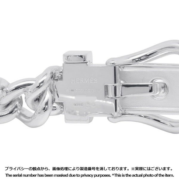 エルメス ブレスレット ブックルセリエ・アンフレクシブル SV925シルバー サイズ17 HERMES ジュエリー