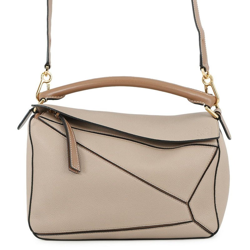 ロエベ ハンドバッグ パズルバッグ ミディアム LOEWE 2way グレージュ