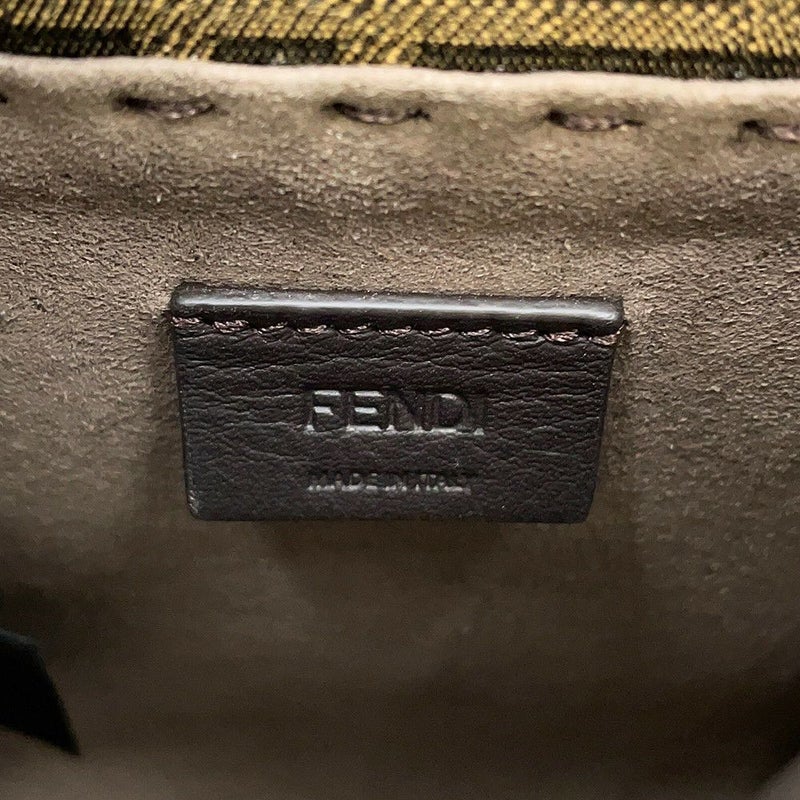 フェンディ ハンドバッグ ズッカ柄 サンシャイン ショッパー ミニ キャンバス スパンコール 8BS051 2way