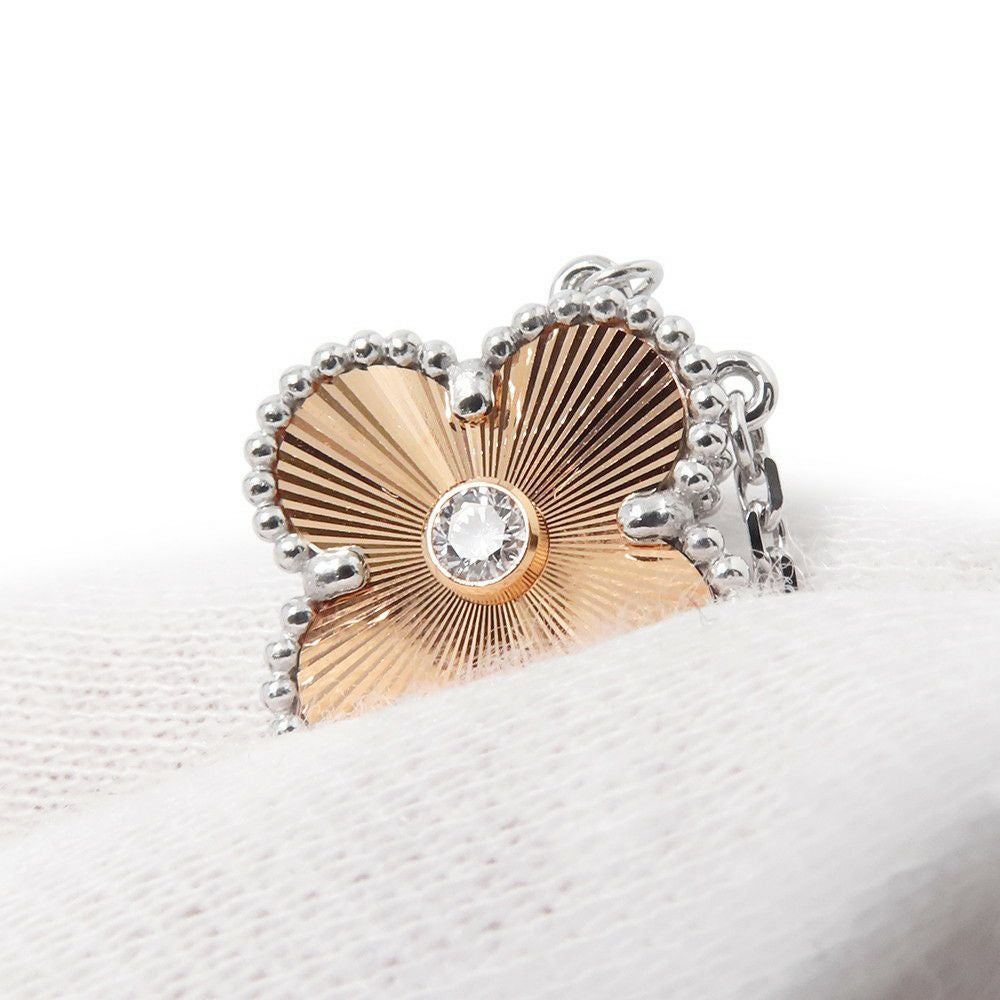 ヴァンクリ ネックレス ヴィンテージ アルハンブラ ギヨシェ
