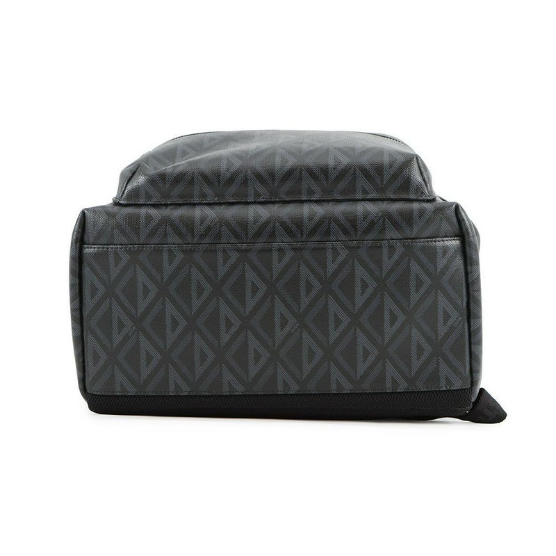 クリスチャン・ディオール リュック CDダイヤモンド バックパック PVCコーティングキャンバス Christian Dior メンズ 黒 セール品