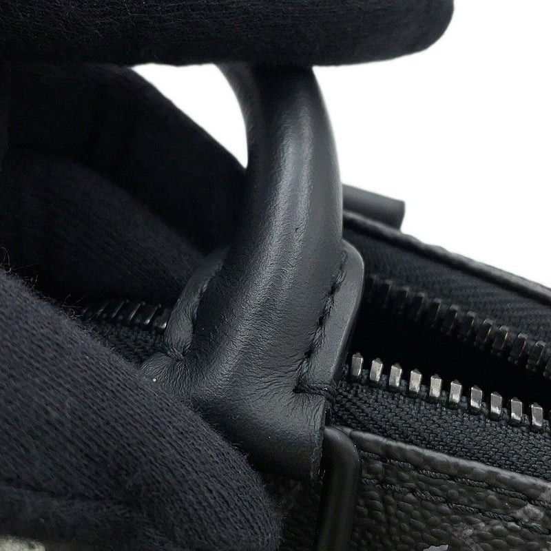 ルイヴィトン ハンドバッグ モノグラム・エクリプス LV×YK キーポル・バンドリエール25 M46406 2wayバッグ ブラック 黒