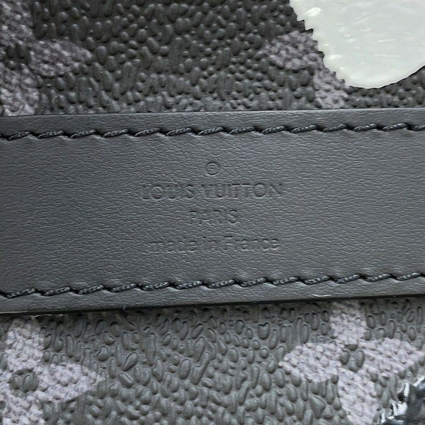 ルイヴィトン ハンドバッグ モノグラム・エクリプス LV×YK キーポル・バンドリエール25 M46406 2wayバッグ ブラック 黒