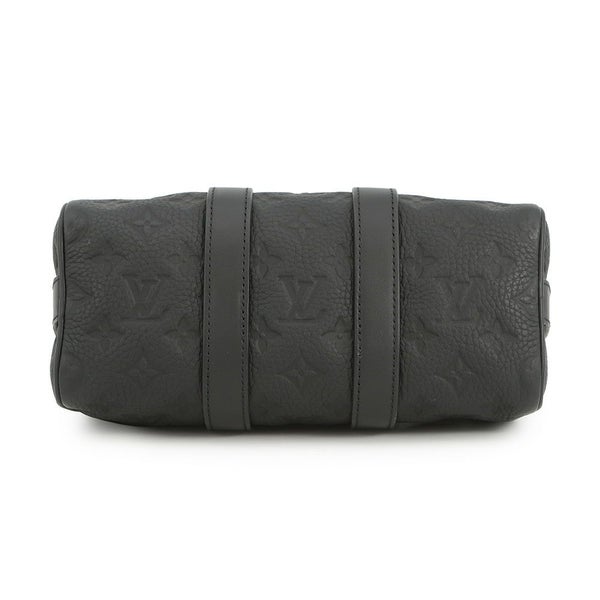 ルイヴィトン ハンドバッグ モノグラム・トリヨン キーポル・バンドリエール25 M20900 2way ブラック 黒