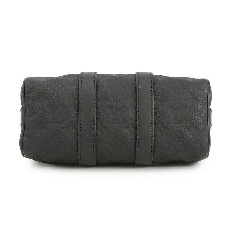 ルイヴィトン ハンドバッグ モノグラム・トリヨン キーポル・バンドリエール25 M20900 2way ブラック 黒