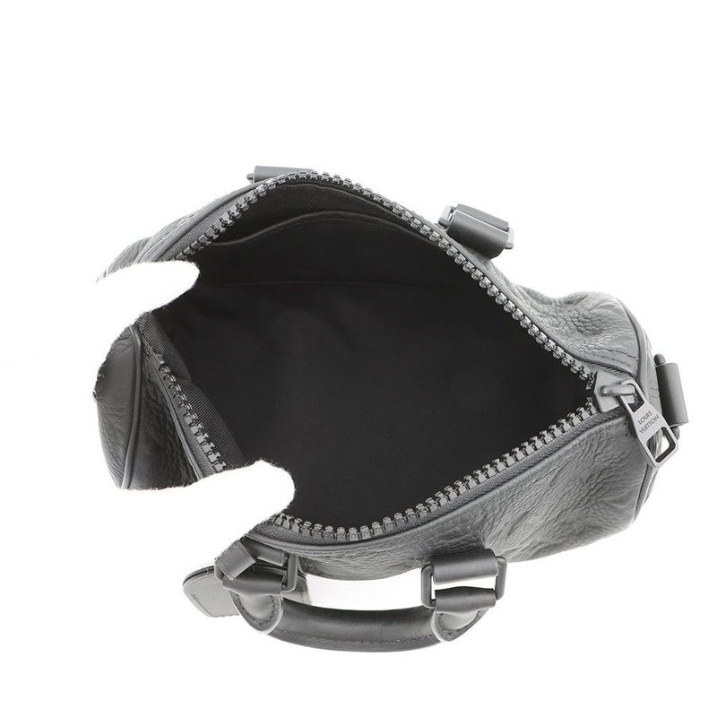 ルイヴィトン ハンドバッグ モノグラム・トリヨン キーポル・バンドリエール25 M20900 2way ブラック 黒