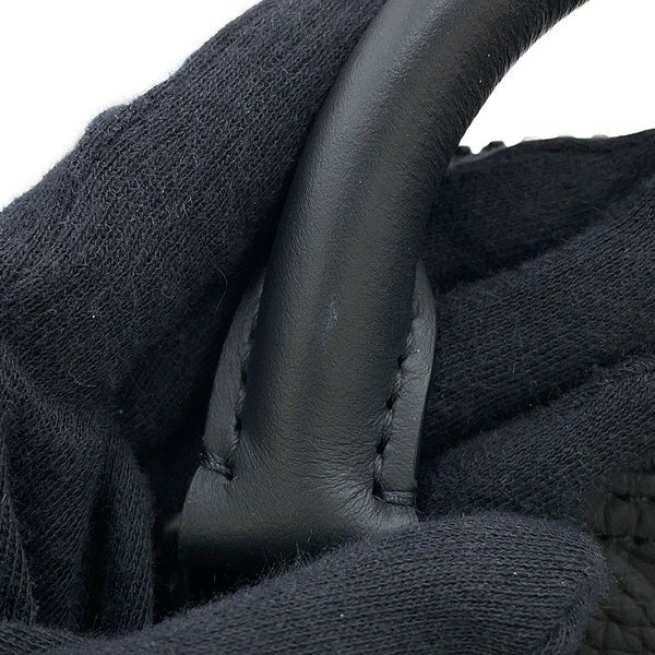 ルイヴィトン ハンドバッグ モノグラム・トリヨン キーポル・バンドリエール25 M20900 2way ブラック 黒