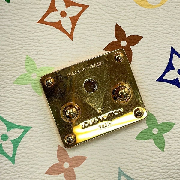 ルイヴィトン ショルダーバッグ モノグラム・マルチカラー ソローニュ M92661 LOUIS VUITTON 白 ホワイト