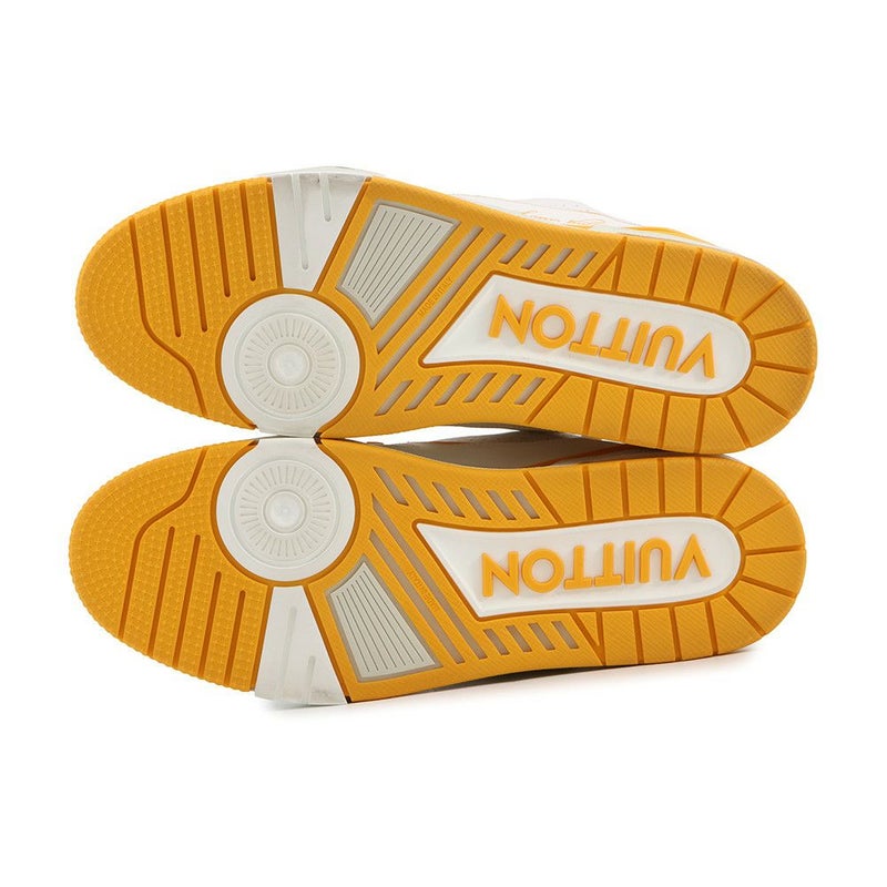 ルイヴィトン スニーカー LVトレイナーライン メンズサイズ7 1/2 LOUIS VUITTON 靴 白 セール品