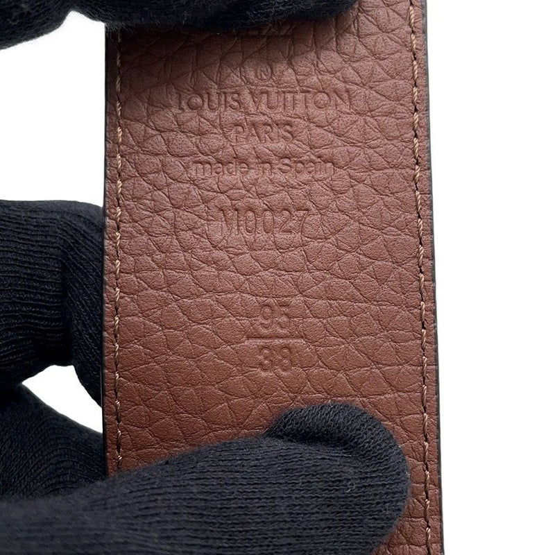 ルイヴィトン べルト LV ティルト リバース トリヨンレザー サイズ95 M0027 LOUIS VUITTON メンズ リバーシブル