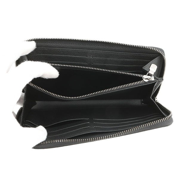 ルイヴィトン 長財布 モノグラム・エクリプス ジッピーウォレット・ホリゾンタル M11611 LOUIS VUITTON メンズ 黒 ブラック