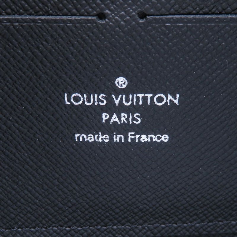 ルイヴィトン 長財布 モノグラム・エクリプス ジッピーウォレット・ホリゾンタル M11611 LOUIS VUITTON メンズ 黒 ブラック