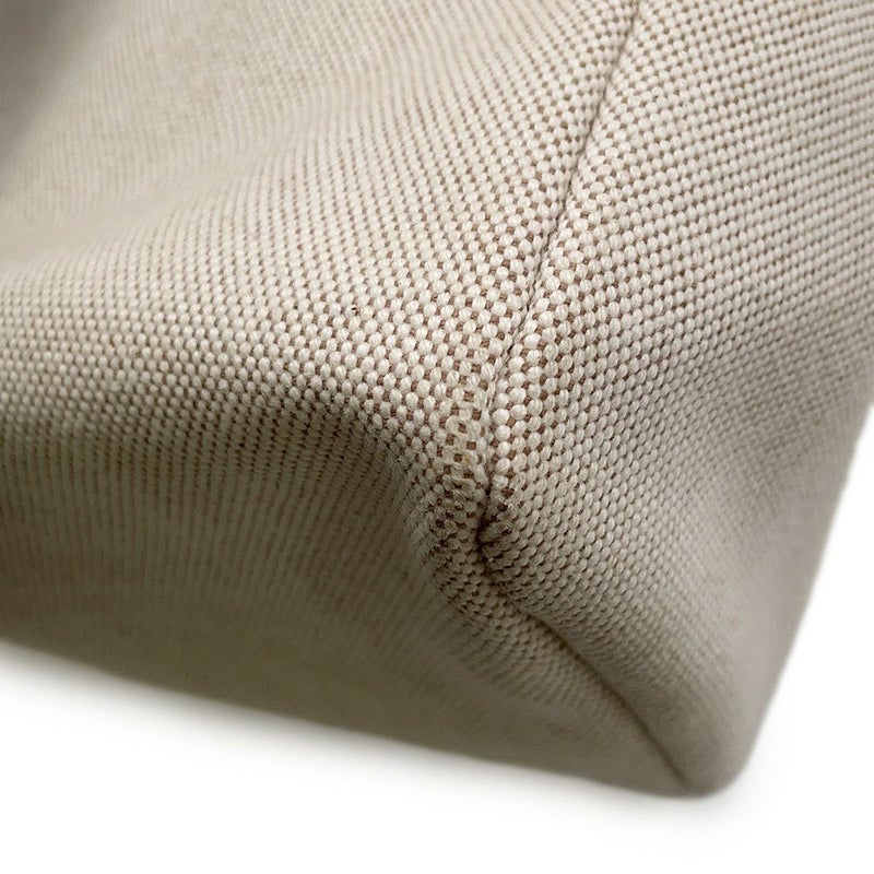 エルメス ショルダーバッグ エールバッグMM エクリュ/ナチュラル/シルバー金具 トワルアッシュ/レザー □E刻印